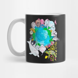 Happy Ocean Planet - Mug